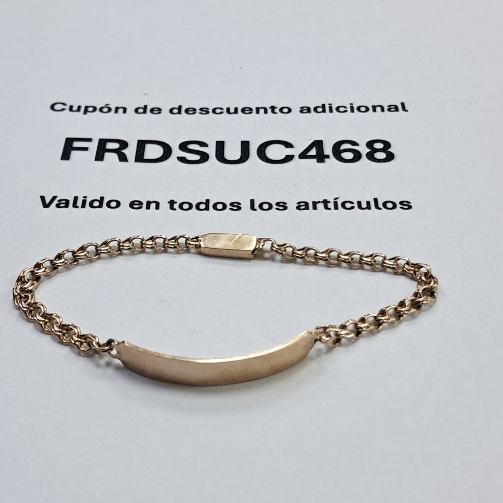 ESCLAVA ORO 10 K 4.8 GRMS (SEMINUEVO)