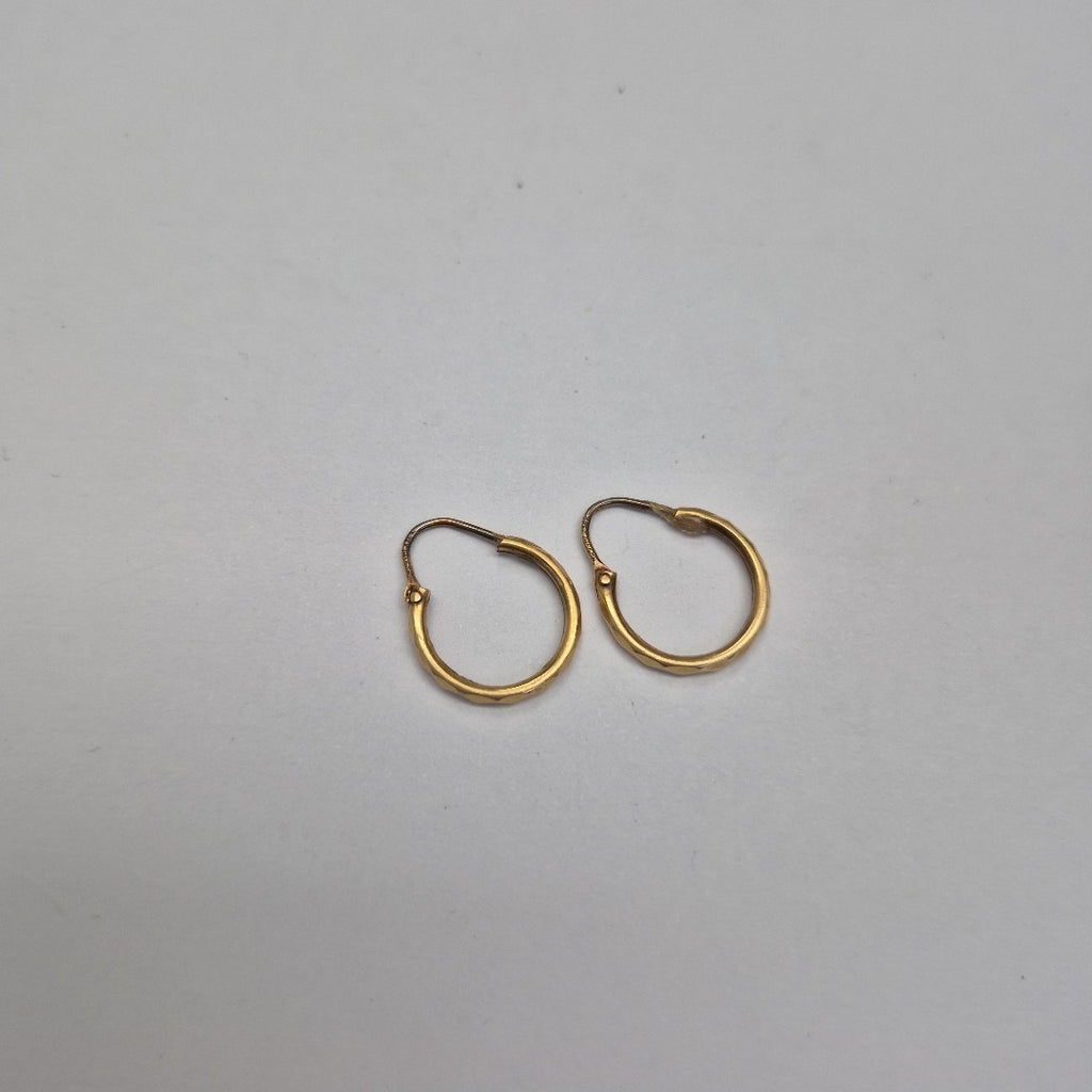 ARRACADAS PAR ORO 14 K 1 GRMS (SEMINUEVO)