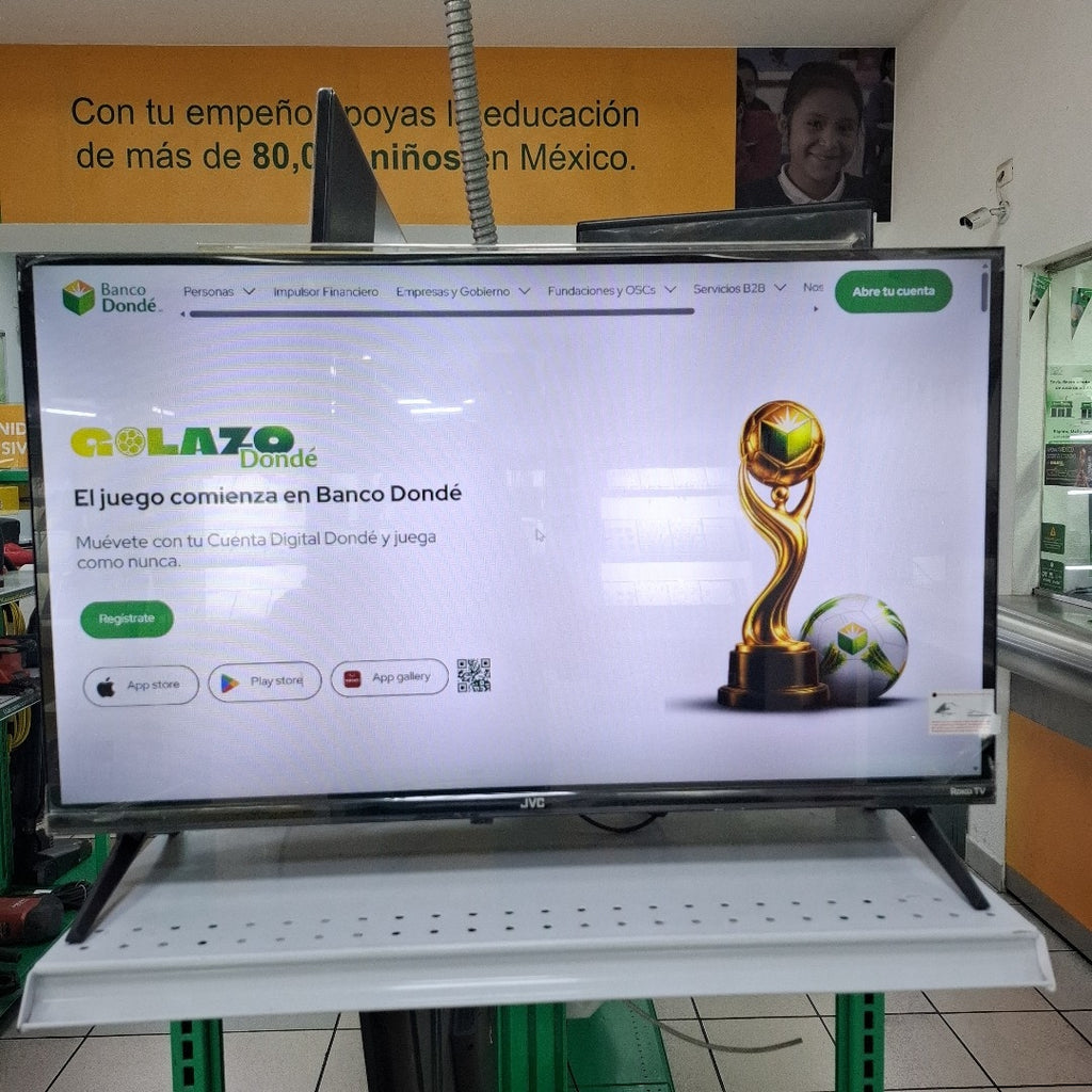 PANTALLA JVC SI32RF (2025) 32" LED HD (SEMINUEVO)