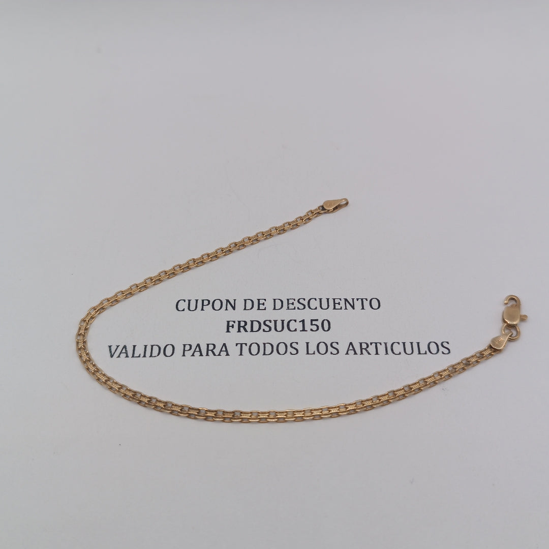 PULSERA ORO 14 K 2 GRMS (SEMINUEVO)