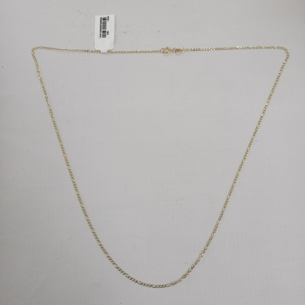 CADENAS TEJIDO ESLABONES ORO 10K 60 CM 2.3 GR (NUEVO)