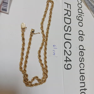 CADENA ORO 14 K 25.5 GRMS (SEMINUEVO)