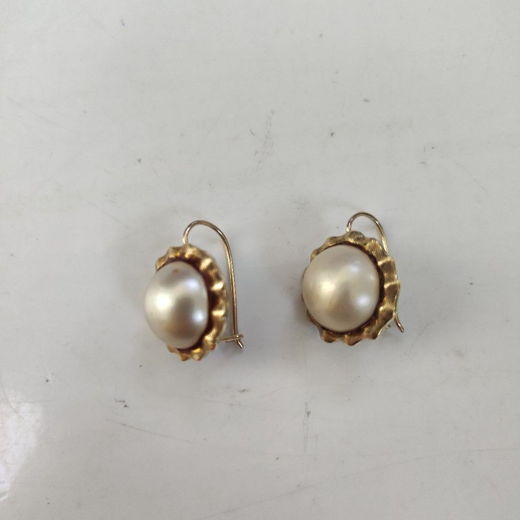 ARETES PAR ORO 10 K 9,20 GRMS (SEMINUEVO)