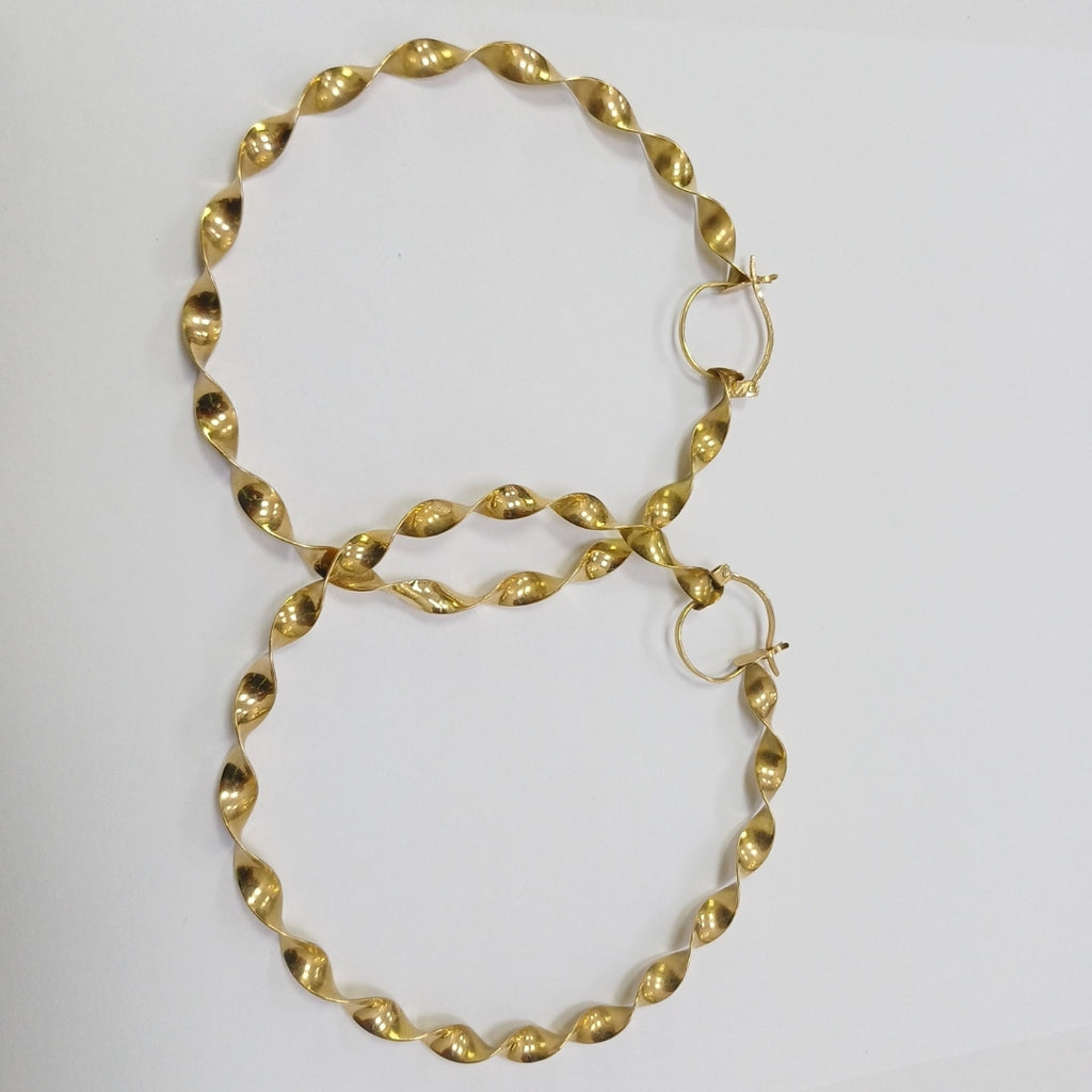 ARRACADAS PAR ORO 18 K 19,20 GRMS (SEMINUEVO)