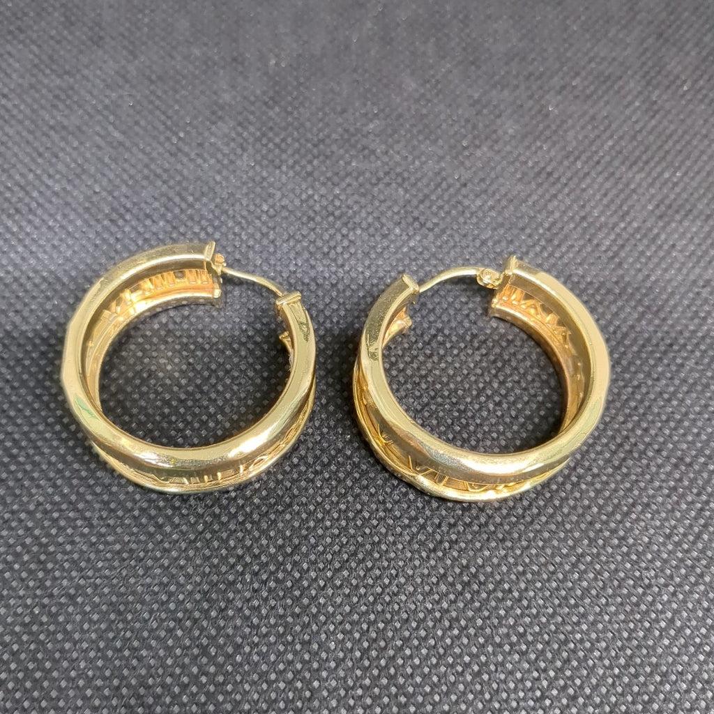 ARRACADAS PAR ORO 14 K 13,10 GRMS (SEMINUEVO)