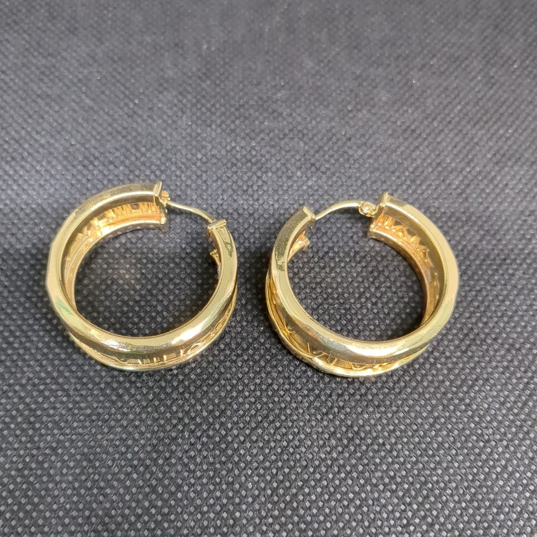ARRACADAS PAR ORO 14 K 13,10 GRMS (SEMINUEVO)