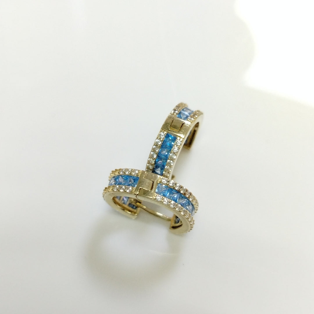 ARETES PAR ORO 14 K 4 GRMS (SEMINUEVO)