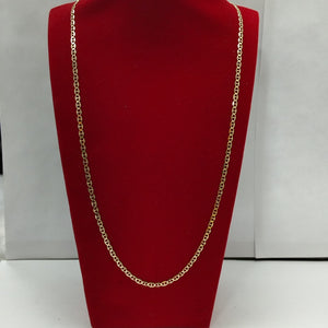 CADENAS TEJIDO GUCHI ORO 10K 60 CM 4.3 GR (NUEVO)