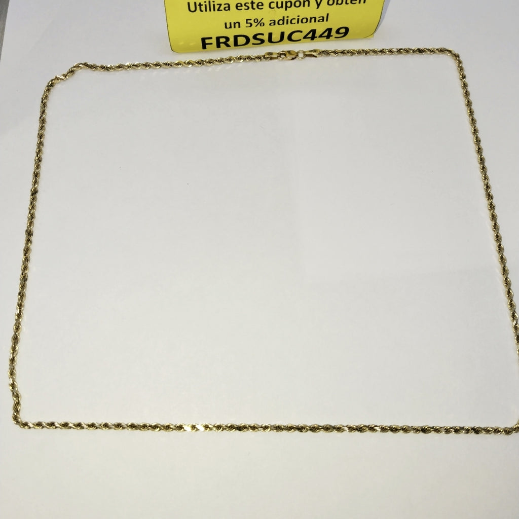 CADENA ORO 10 K 10.5 GRMS (SEMINUEVO)