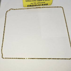CADENA ORO 10 K 10.5 GRMS (SEMINUEVO)