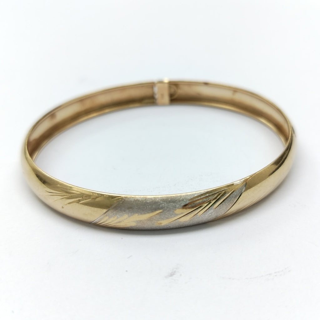 PULSERA RIGIDA ORO 14 K 6,00 GRMS (SEMINUEVO)