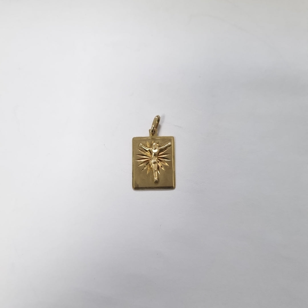 MEDALLA PERSONAL ORO 14 K 2.6 GRMS (SEMINUEVO)