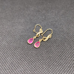 ARETES PAR ORO 10 K 1.8 GRMS (SEMINUEVO)