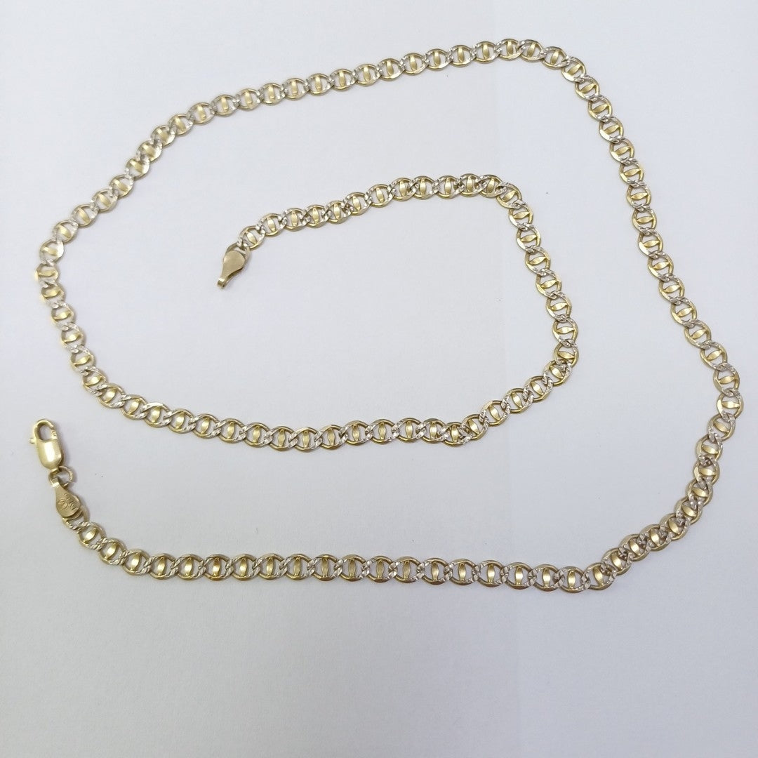 CADENA ORO,RODIADO 14 K 9,90 GRMS (SEMINUEVO)