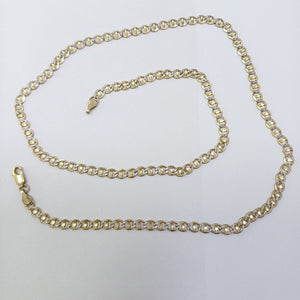 CADENA ORO,RODIADO 14 K 9,90 GRMS (SEMINUEVO)
