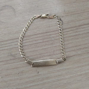 ESCLAVA ORO 14 K 3.2 GRMS (SEMINUEVO)