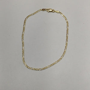 PULSERA 3X1 ORO 14K 21 CM 1.7 GR (NUEVO)