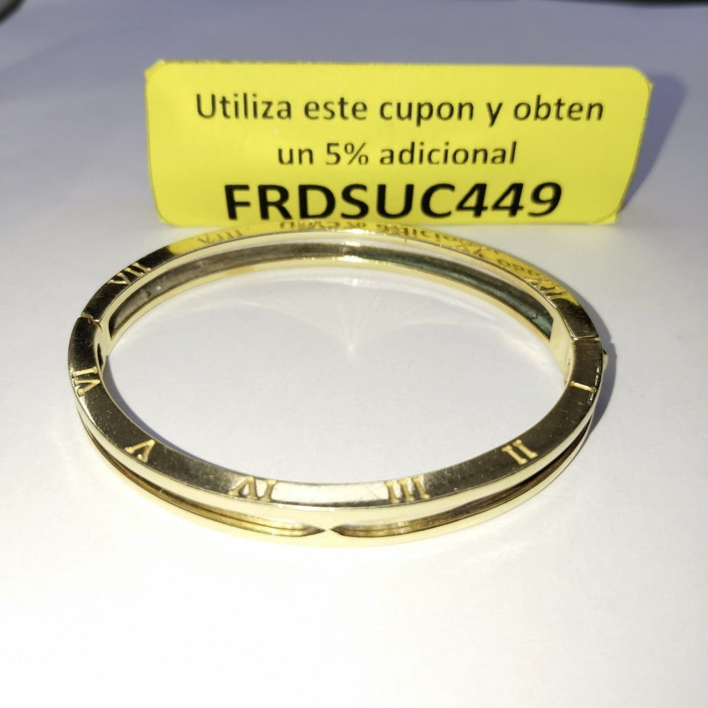 PULSERA RIGIDA ORO 14 K 25.1 GRMS (SEMINUEVO)