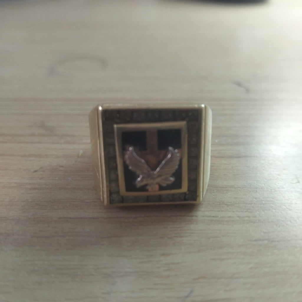 ANILLO ORO 14 K 13 GRMS (SEMINUEVO)