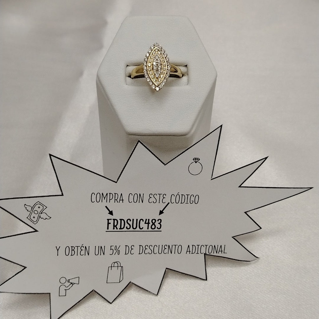 ANILLOS DAMA ORO 10K 2.3 (NUEVO)