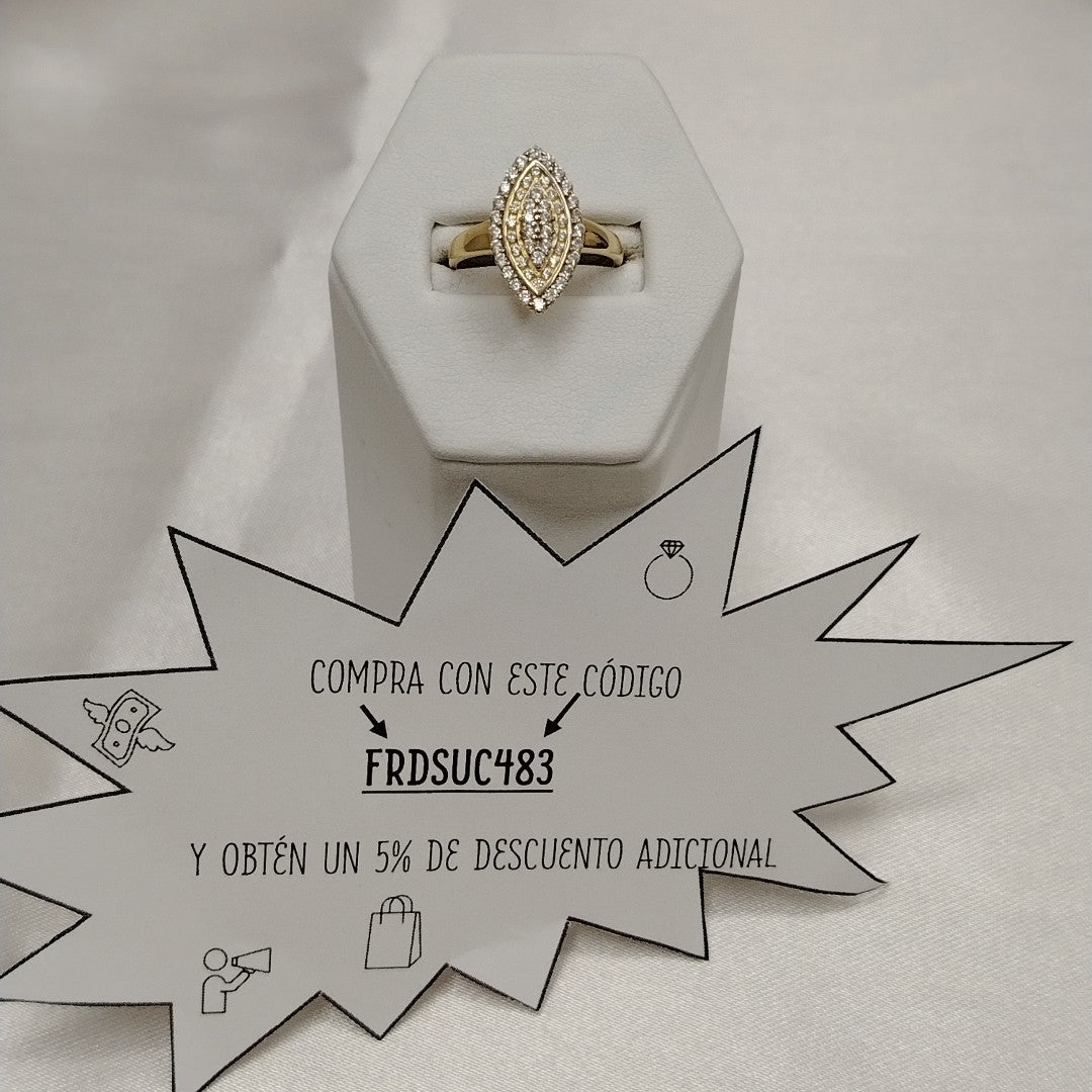 ANILLOS DAMA ORO 10K 2.3 (NUEVO)