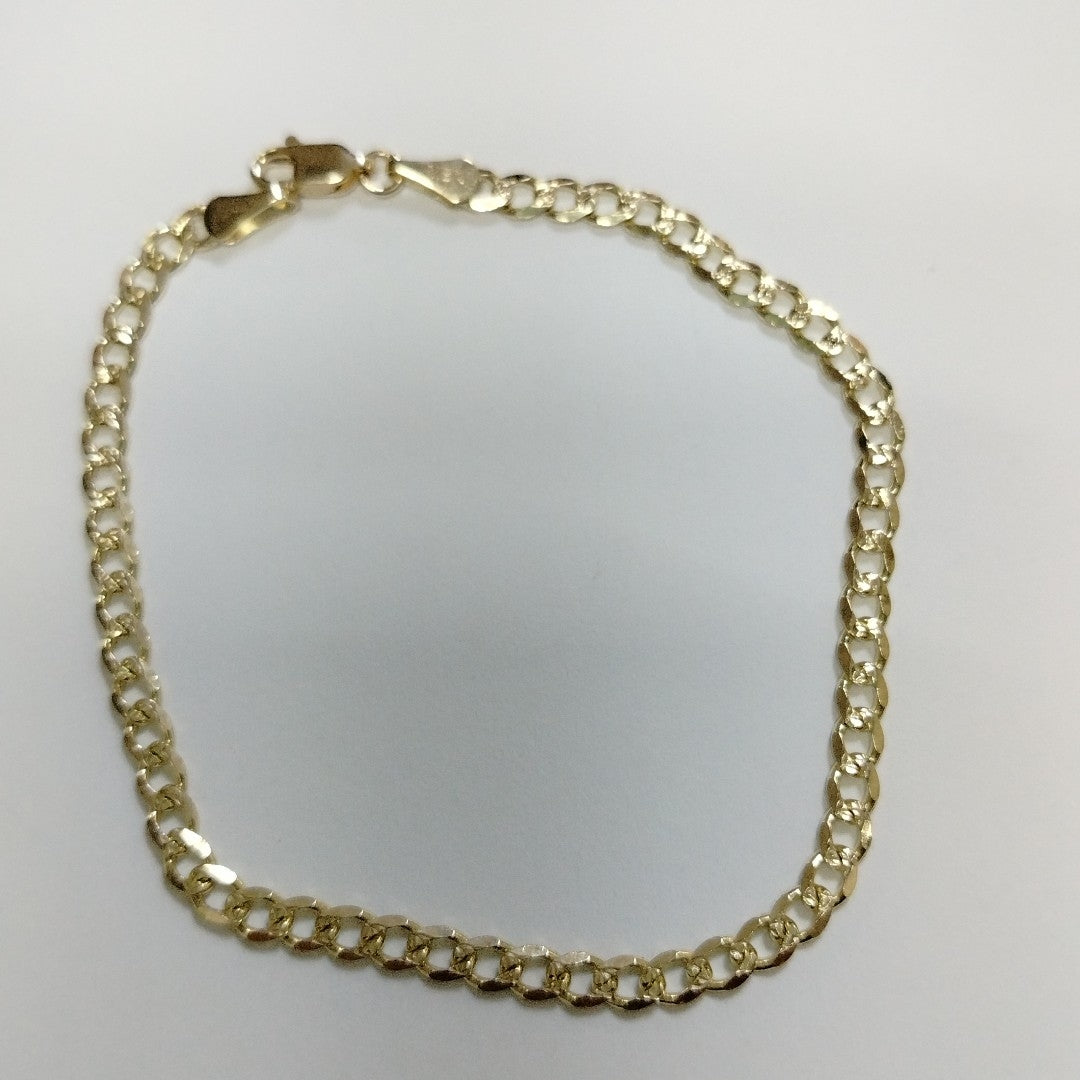 PULSERAS BARBADA ORO 14K 21 CM 5.3 GR (NUEVO)