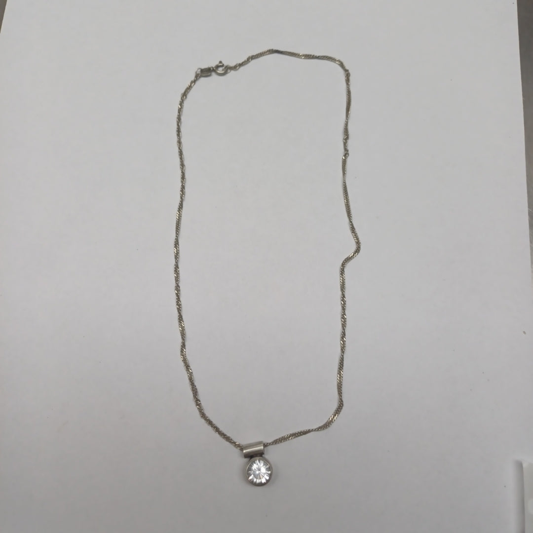 CADENA,DIJE PLATA 4,90 GRMS (SEMINUEVO)