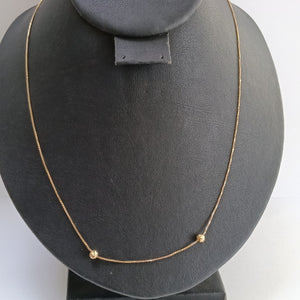 GARGANTILLA ORO 14 K 1.9 GRMS (SEMINUEVO)