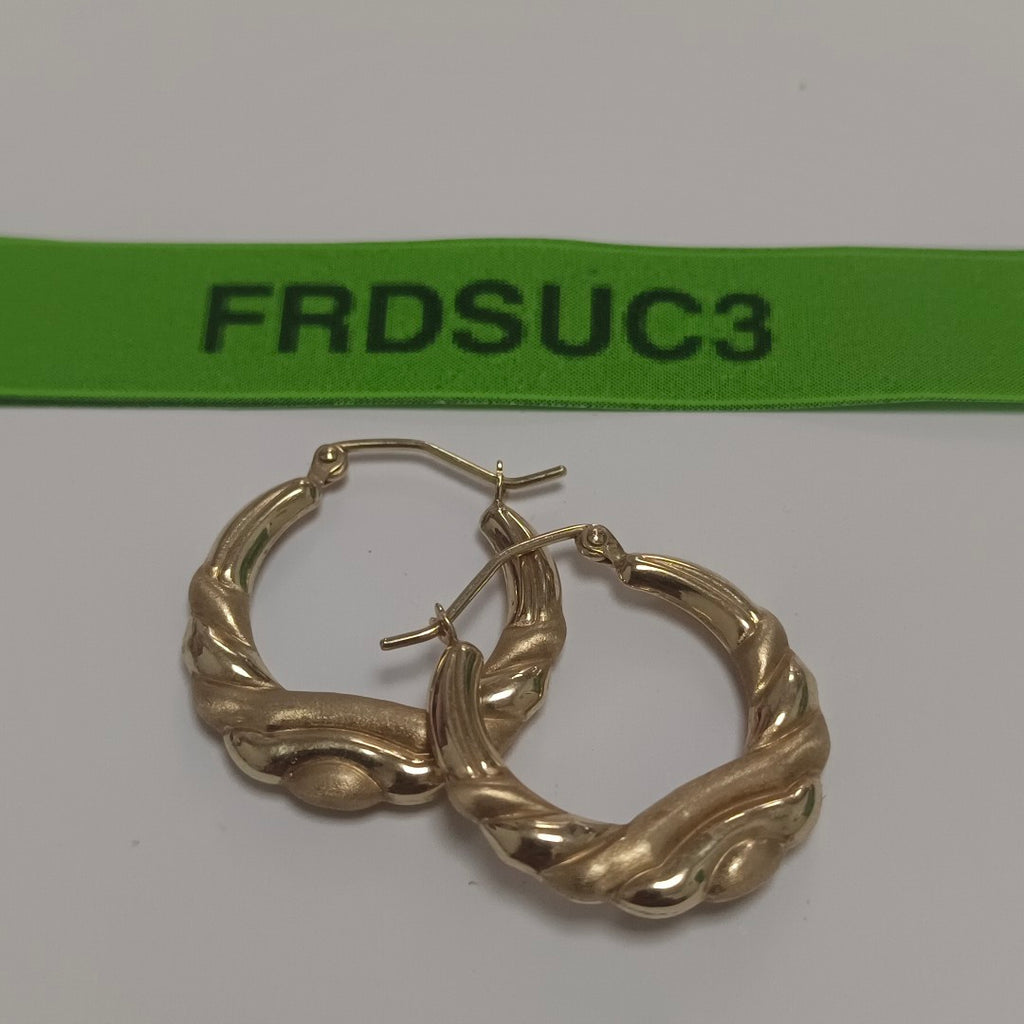 ARRACADAS PAR ORO 14 K 1 GRMS (SEMINUEVO)