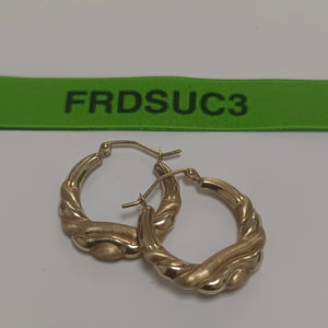 ARRACADAS PAR ORO 14 K 1 GRMS (SEMINUEVO)