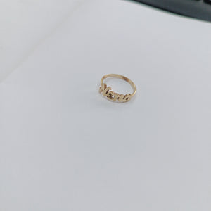 ANILLO ORO 10 K 1,70 GRMS (SEMINUEVO)