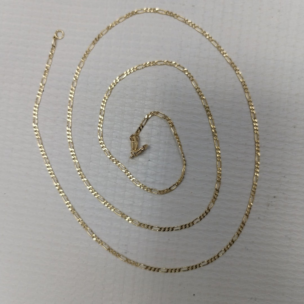 CADENAS TEJIDO 3X1 ORO 14K 55 CM 2.4 GR (NUEVO)