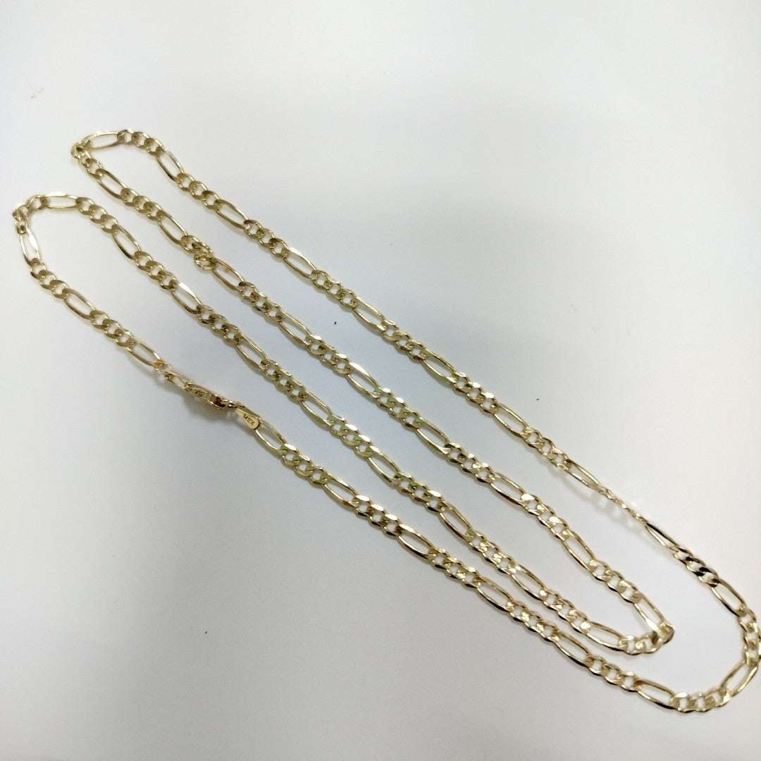 CADENAS 3X1 ORO 14K 60 CM 8.9 GR (NUEVO)
