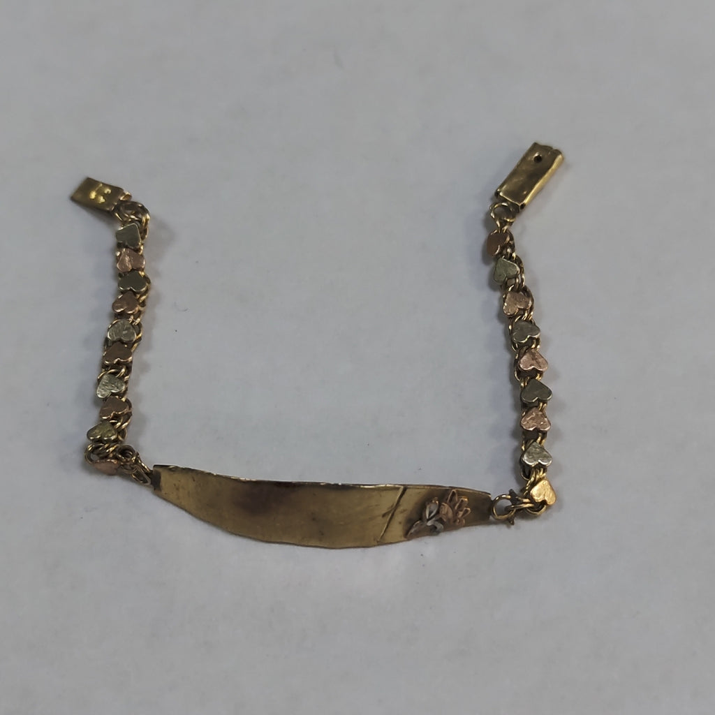 ESCLAVA ORO COMBINADO 10 K 4 GRMS (SEMINUEVO)