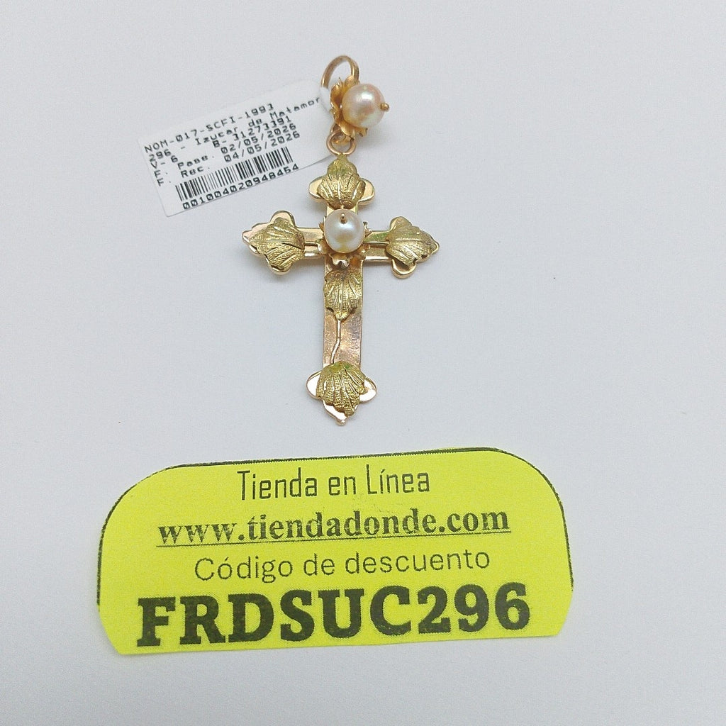 CRUZ ORO 10 K 3.8 GRMS (SEMINUEVO)