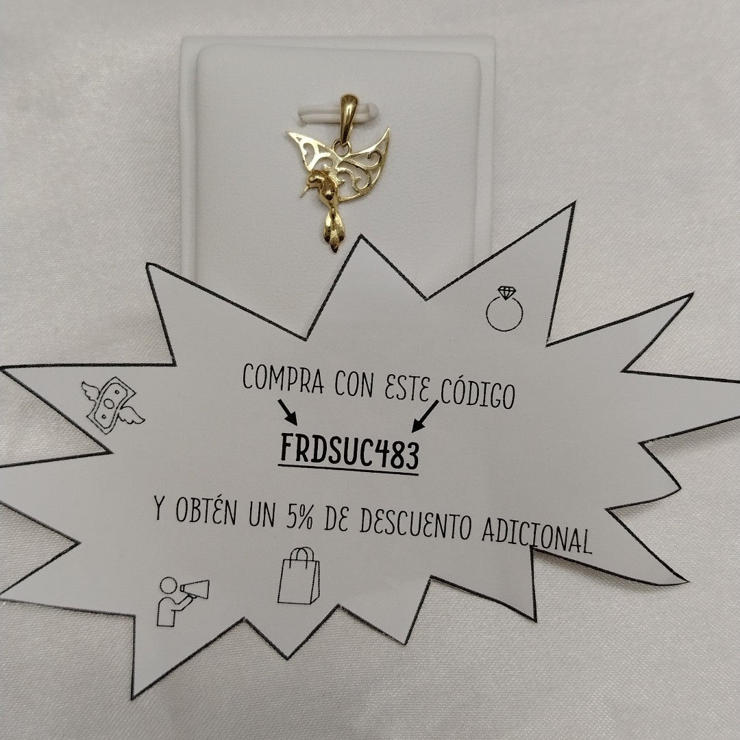 DIJES COLIBRI ORO 10K 1.1 GR (NUEVO)