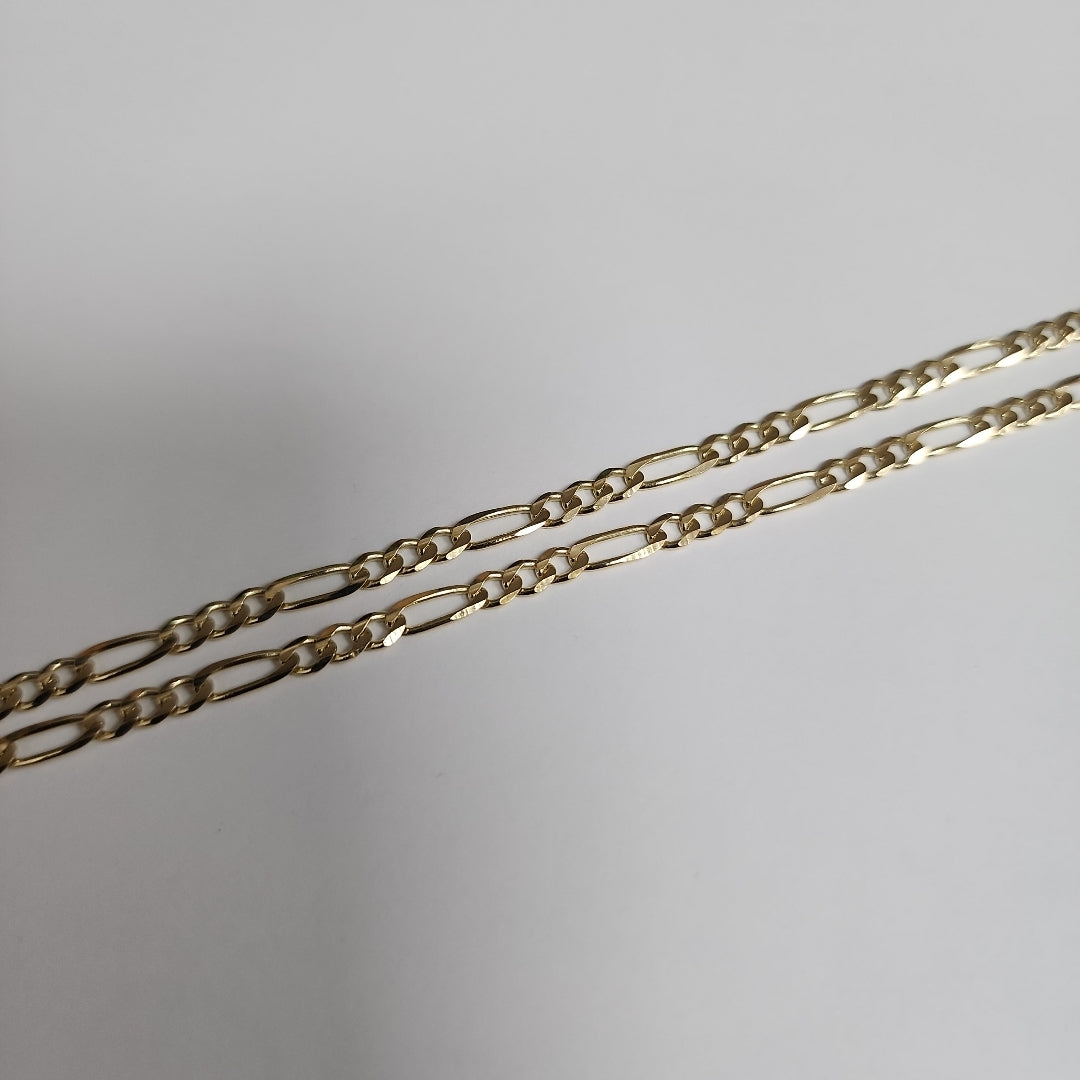 CADENAS 3X1 ORO 14K 60 CM 8.8 GR (NUEVO)