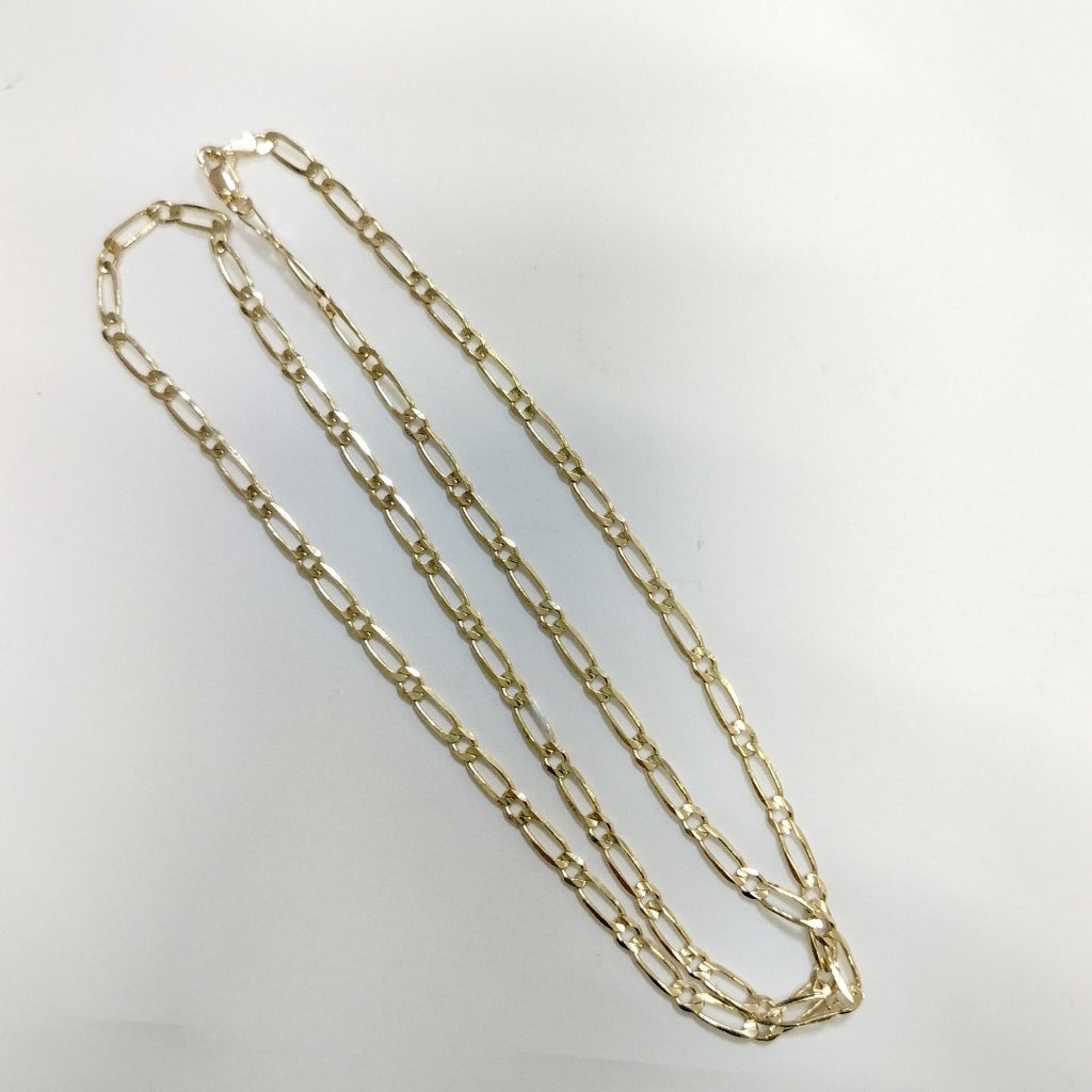 CADENAS 1X1 ORO 14K 55 CM 7.5 GR (NUEVO)