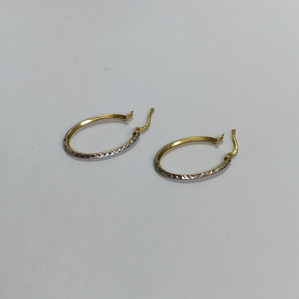 ARRACADAS PAR ORO 10 K 1.2 GRMS (SEMINUEVO)
