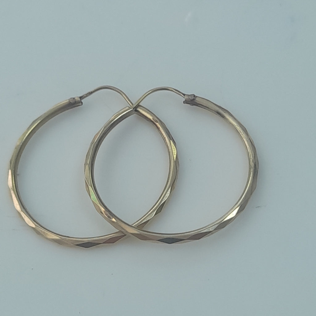 ARRACADAS PAR ORO 14 K 2 GRMS (SEMINUEVO)