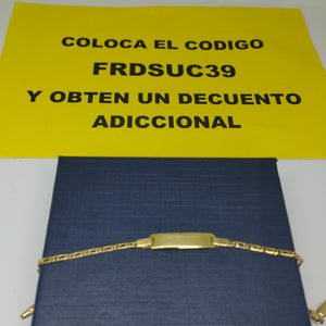 ESCLAVA ORO 14 K 2.3 GRMS (SEMINUEVO)