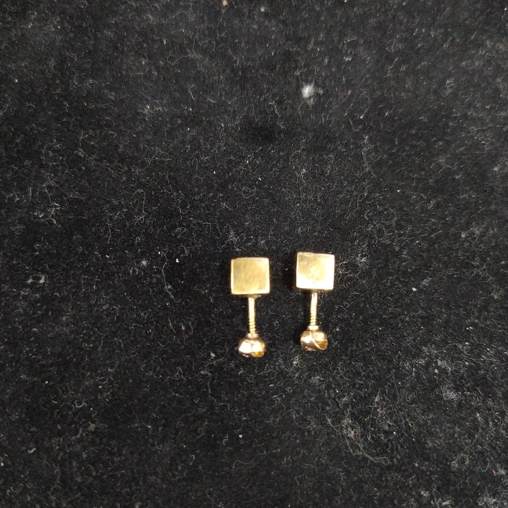 BROQUELES PAR ORO 14 K 1.2 GRMS (SEMINUEVO)
