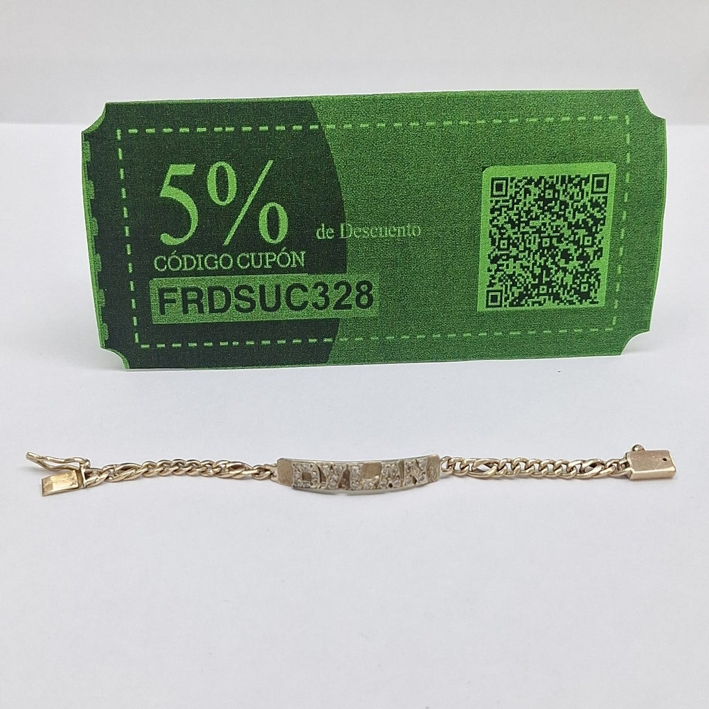 ESCLAVA ORO 14 K 6,70 GRMS (SEMINUEVO)