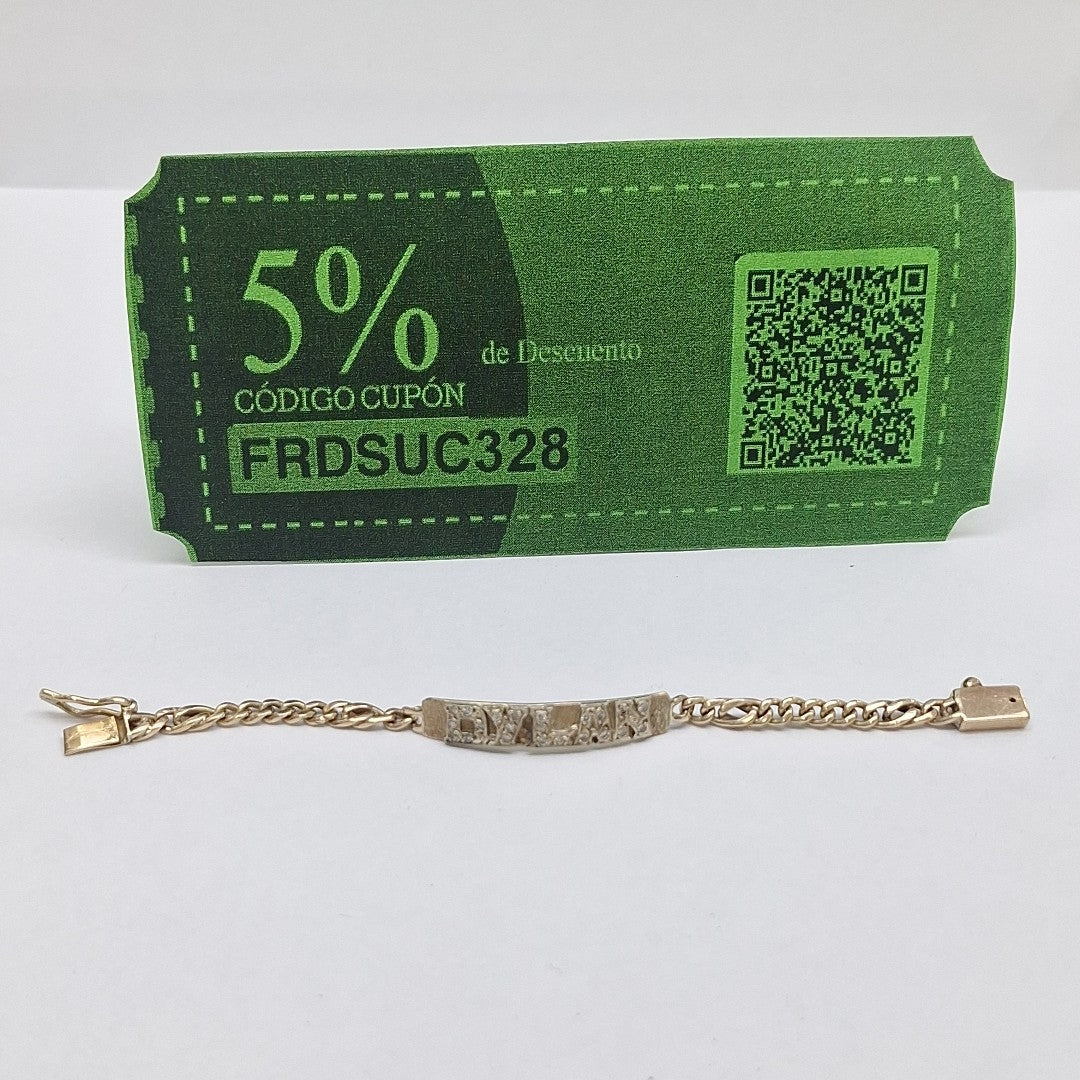 ESCLAVA ORO 14 K 6,70 GRMS (SEMINUEVO)