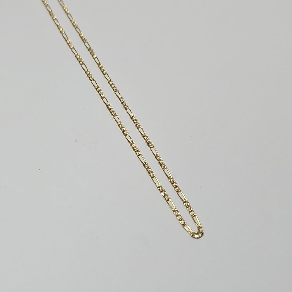 CADENAS 3X1 ORO 14K 55 CM 3.9 GR (NUEVO)