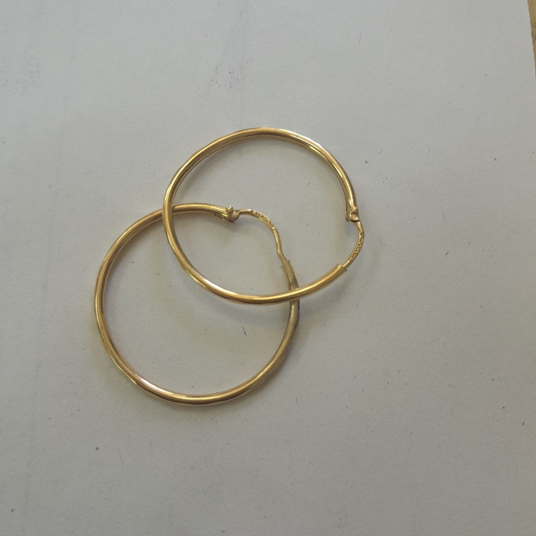 ARRACADAS PAR ORO 10 K 1.5 GRMS (SEMINUEVO)