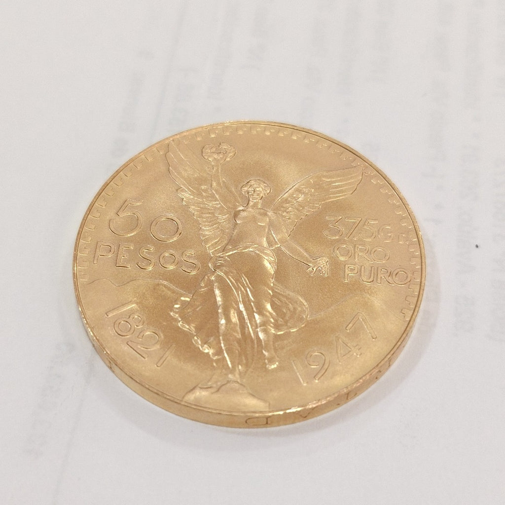 K1 41,60 GRMS 21 K IDENTIFICACIÓN MONEDA NOMINATIVA MONEDAS PESOS 50 PESOS (SEMINUEVO)