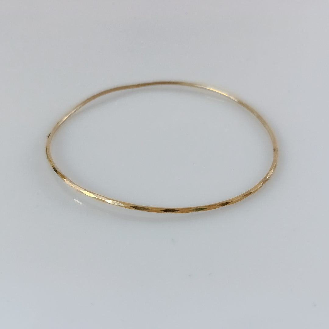 PULSERA RIGIDA ORO 18 K 2,40 GRMS (SEMINUEVO)