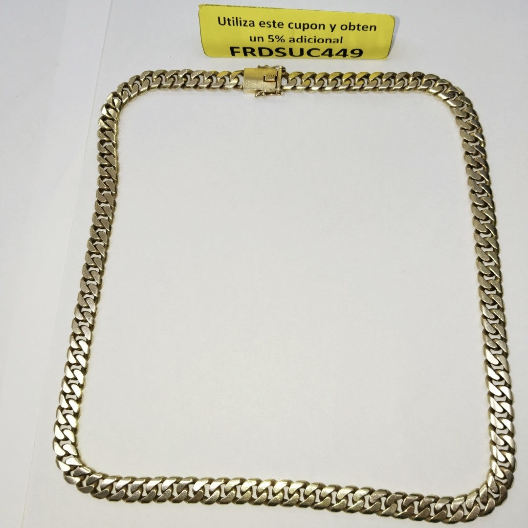 CADENA ORO 14 K 122.7 GRMS (SEMINUEVO)
