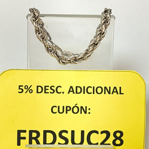 PULSERA PLATA 17.1 GRMS (SEMINUEVO)